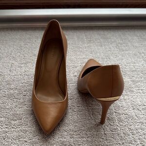Calvin Klein Gayle Pump (Women) - medium brown / nude